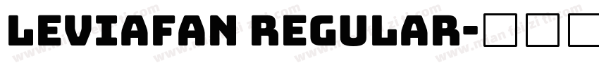 Leviafan Regular字体转换